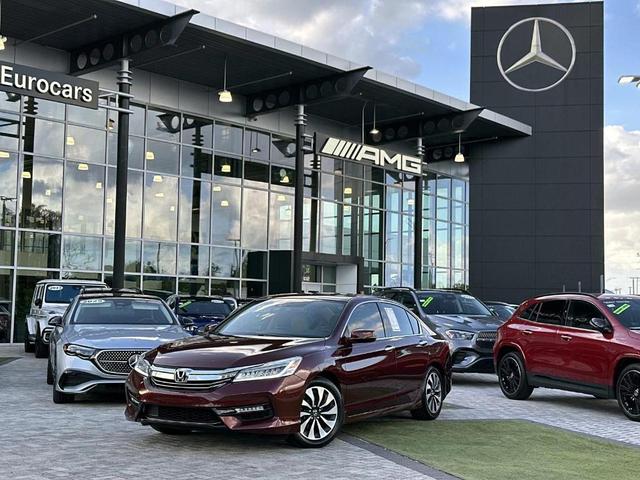 Photo of 2017 Crimson Red Pearl Honda Accord Hybrid