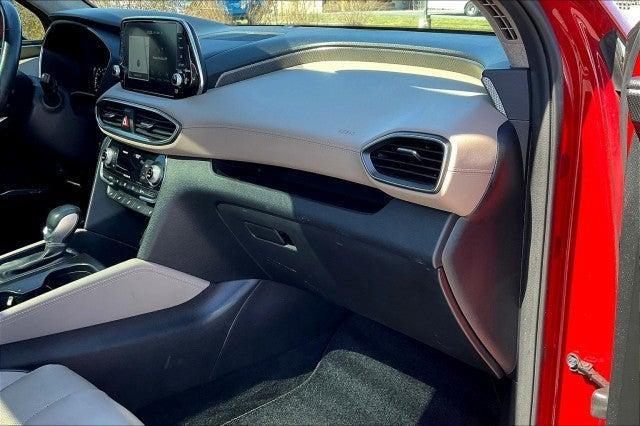 Photo of 2020 Scarlet Red Hyundai SANTA FE