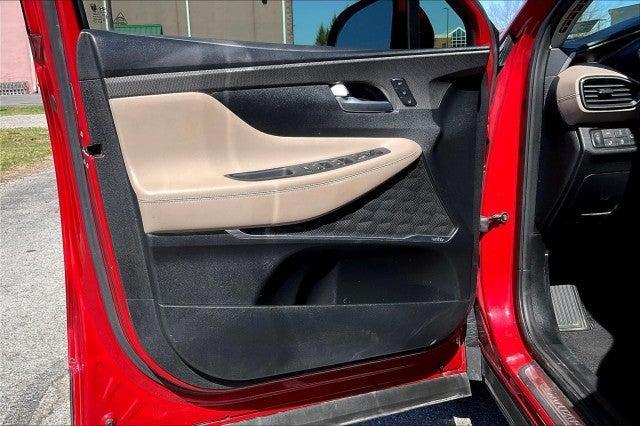 Photo of 2020 Scarlet Red Hyundai SANTA FE