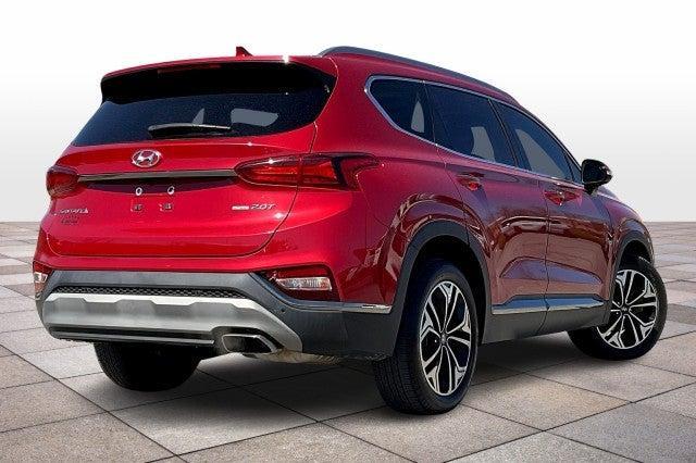 Photo of 2020 Scarlet Red Hyundai SANTA FE