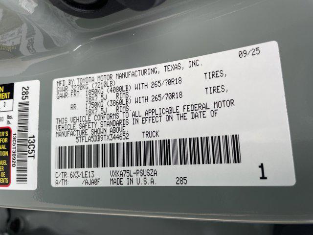 Photo of 2026 Lunar Rock Toyota Tundra