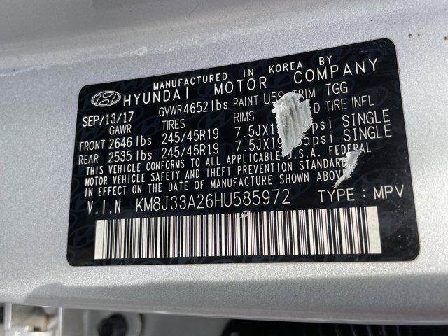 Photo of 2017 Chromium Silver Hyundai TUCSON