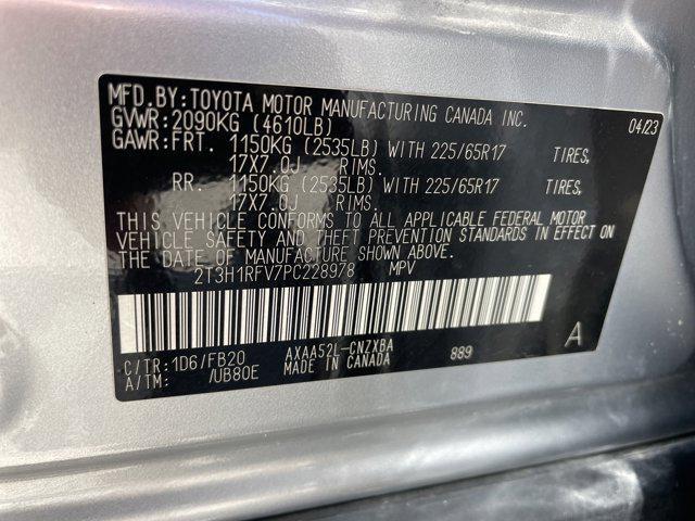 Photo of 2023 Silver Sky Metallic Toyota RAV4