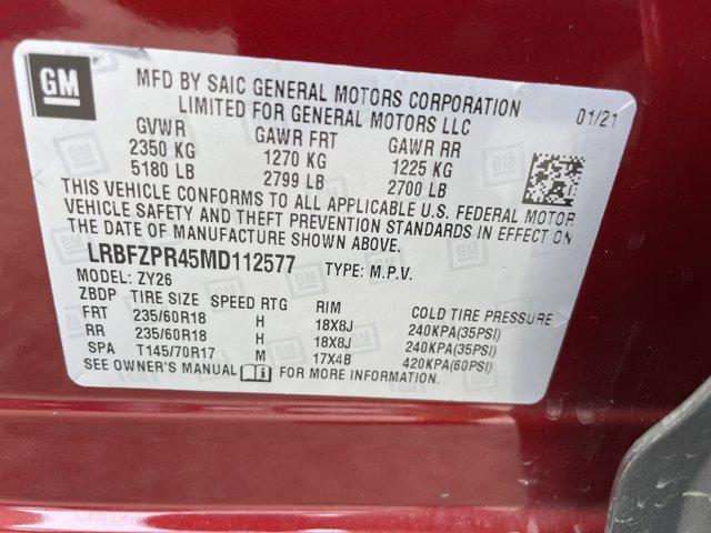Photo of 2021 Cinnabar Metallic Buick Envision