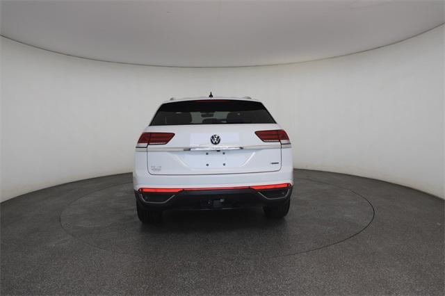 Photo of 2023 Pure White Volkswagen Atlas Cross Sport