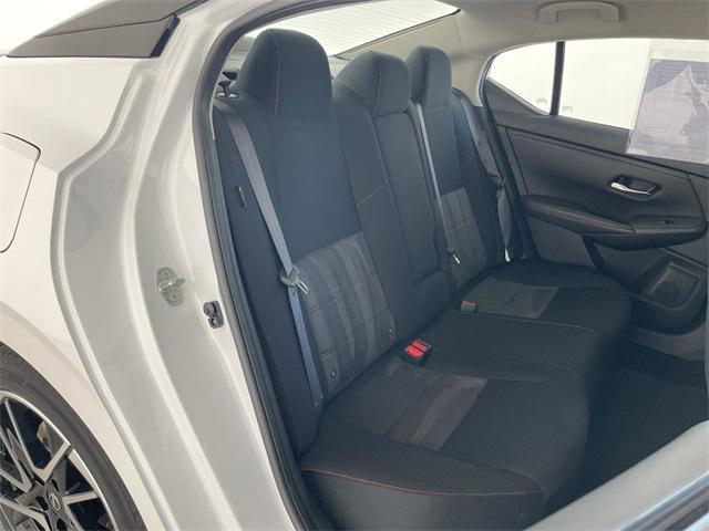 Photo of 2024 Aspen White Tricoat/Super Black Nissan Sentra