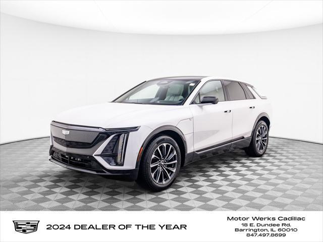 Photo of 2025 Crystal White Tricoat Cadillac LYRIQ