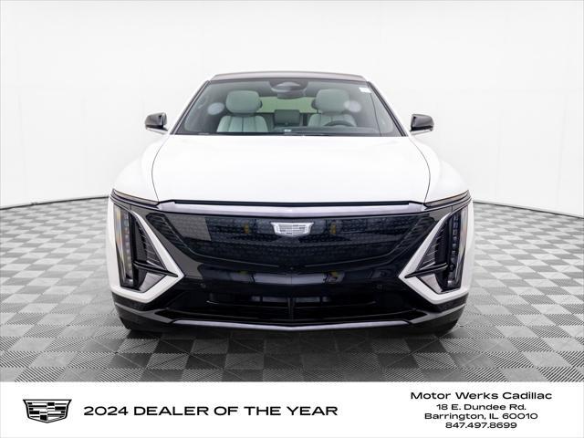Photo of 2025 Crystal White Tricoat Cadillac LYRIQ