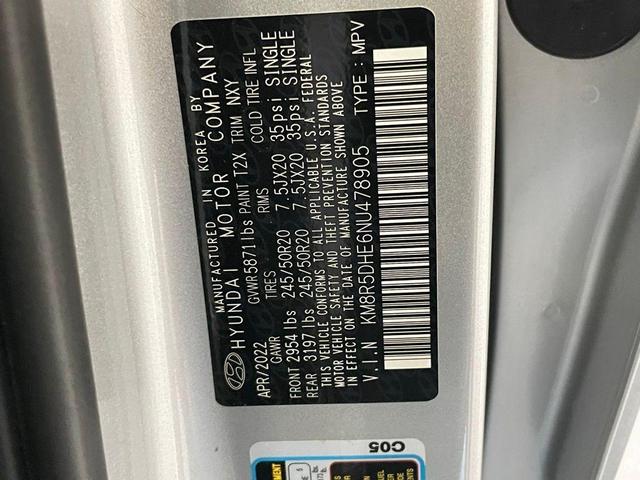 Photo of 2022 Silver Hyundai PALISADE