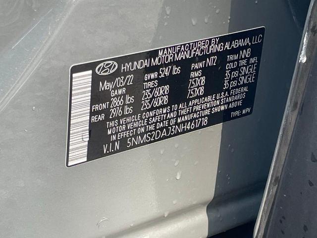 Photo of 2022 Hampton Gray Hyundai SANTA FE