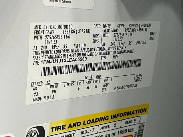 Photo of 2020 Oxford White Ford Expedition