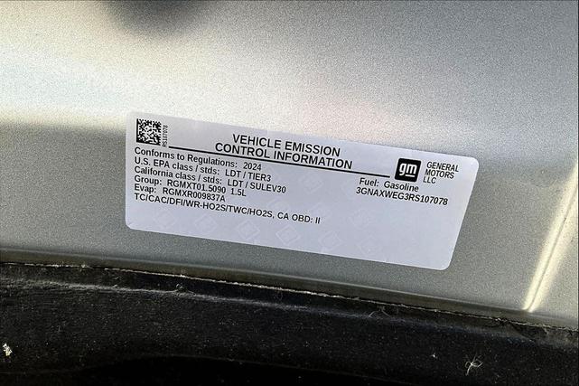 Photo of 2024 Sterling Gray Metallic Chevrolet Equinox