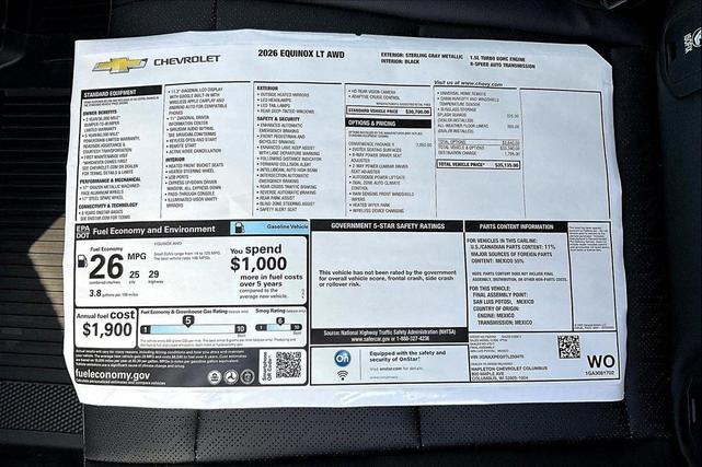 Photo of 2026 Sterling Gray Metallic Chevrolet Equinox