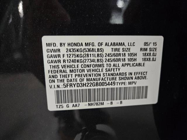 Photo of 2016 Graphite Luster Metallic Acura MDX