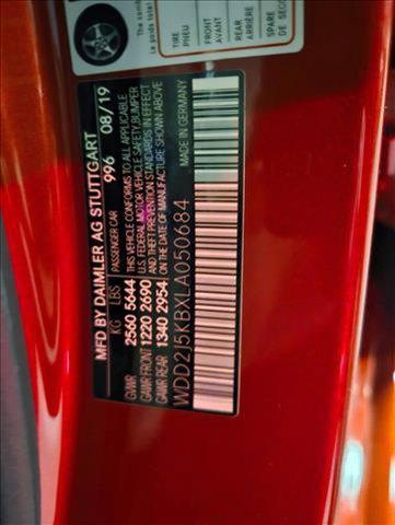 Photo of 2020 designo Cardinal Red Metallic Mercedes-Benz CLS 450