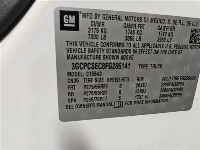 Photo of 2015 Summit White Chevrolet Silverado 1500