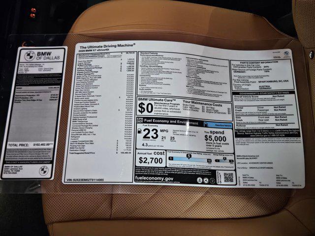 Photo of 2026 Dravit Grey Metallic BMW X7