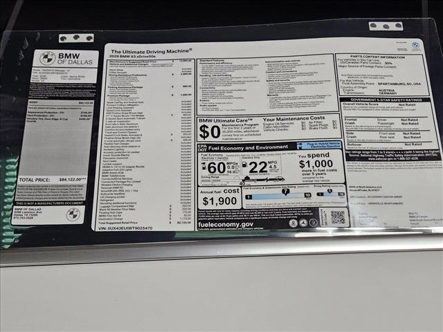 Photo of 2026 Alpine White BMW X5 PHEV