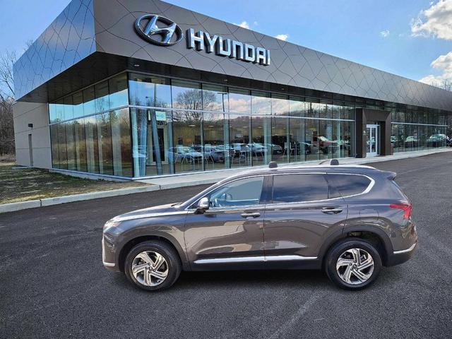 Photo of 2022 Portofino Gray Hyundai SANTA FE