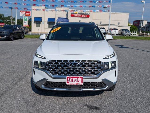 Photo of 2021 Quartz White Hyundai SANTA FE