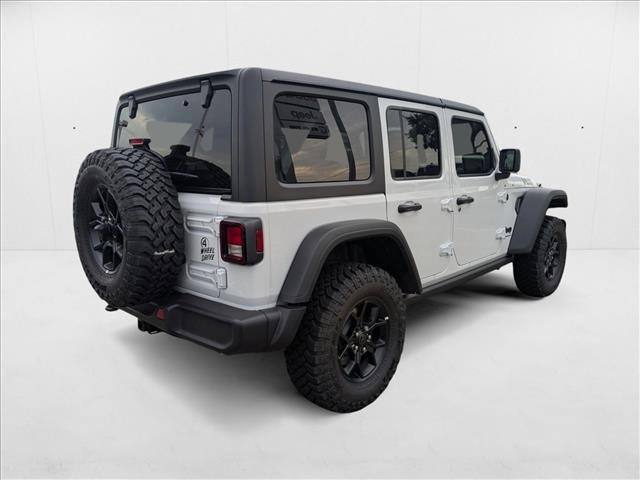 Photo of 2025 Bright White Clear-Coat Exterior Paint Jeep Wrangler