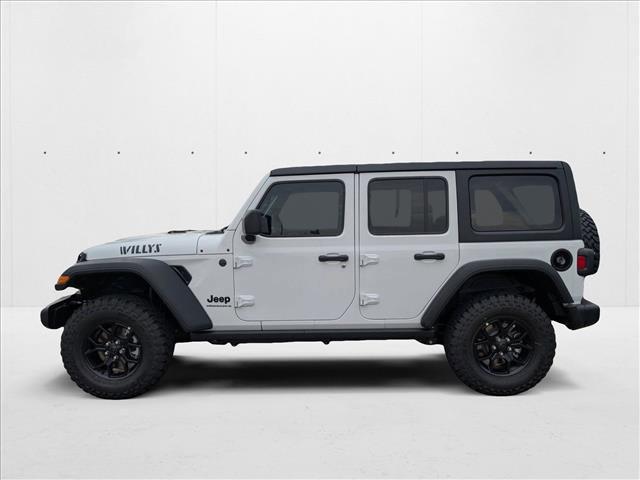 Photo of 2025 Bright White Clear-Coat Exterior Paint Jeep Wrangler