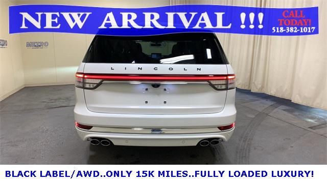 Photo of 2024 Pristine White Metallic Tri-Coat Lincoln Aviator