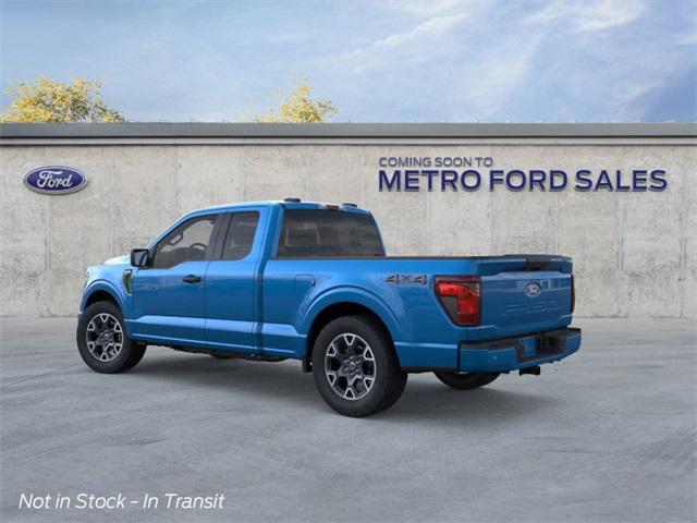 Photo of 2025 Blue Metallic Ford F-150