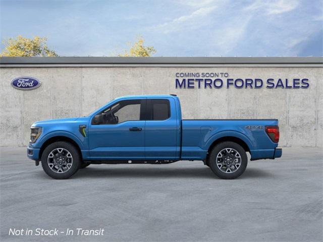 Photo of 2025 Blue Metallic Ford F-150