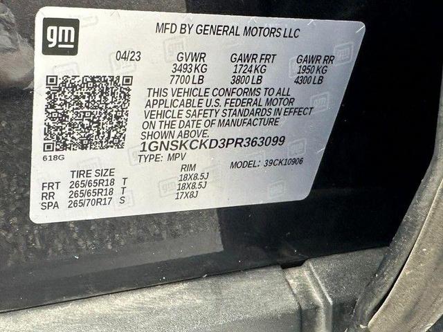 Photo of 2023 Dark Ash Metallic Chevrolet Suburban