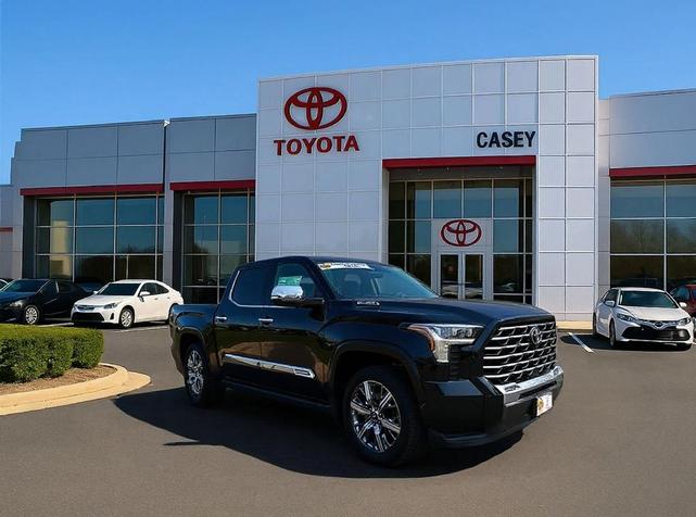 Photo of 2025 Midnight Black Metallic Toyota Tundra Hybrid
