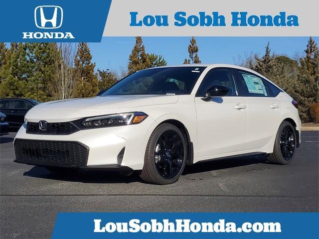 Photo of 2025 Platinum White Pearl Honda Civic