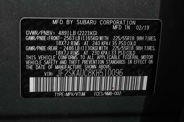 Photo of 2019 Jasper Green Metallic Subaru Forester