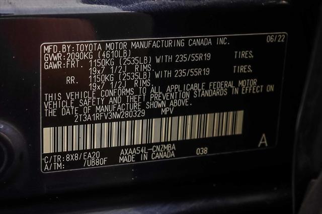 Photo of 2022 Blueprint Toyota RAV4