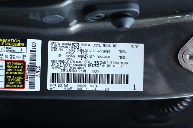 Photo of 2025 Magnetic Gray Metallic Toyota Tundra Hybrid