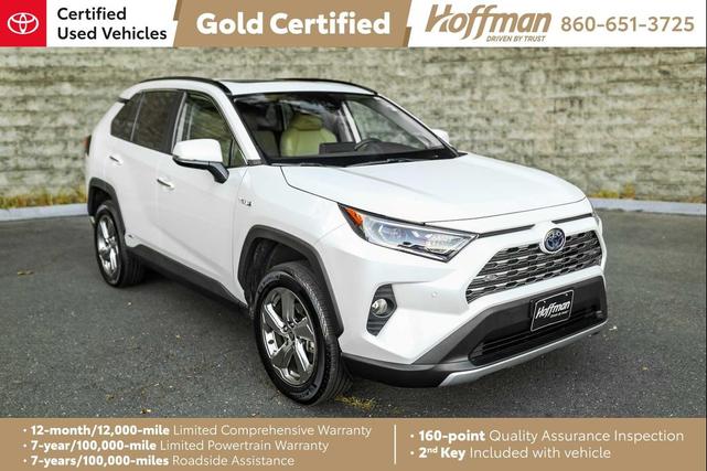 Photo of 2021 Blizzard Pearl Toyota RAV4 Hybrid