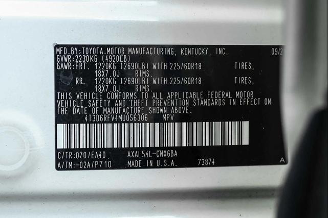 Photo of 2021 Blizzard Pearl Toyota RAV4 Hybrid