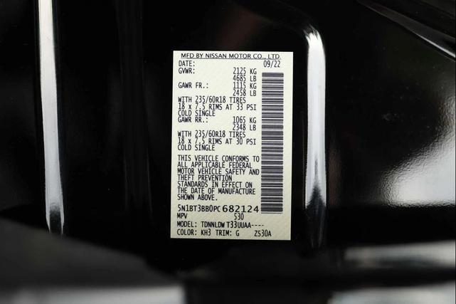 Photo of 2023 Super Black Nissan Rogue