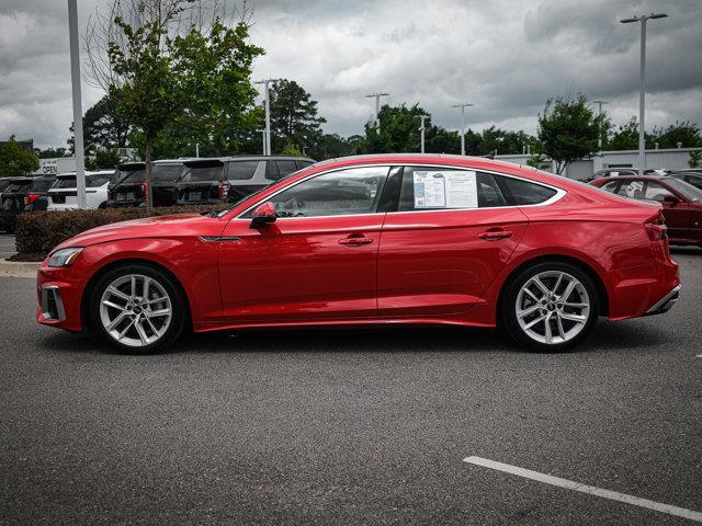 Photo of 2024 Progressive Red Metallic Audi A5 Sportback