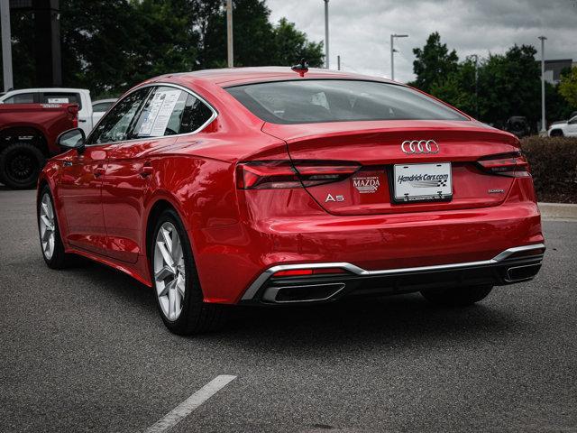 Photo of 2024 Progressive Red Metallic Audi A5 Sportback