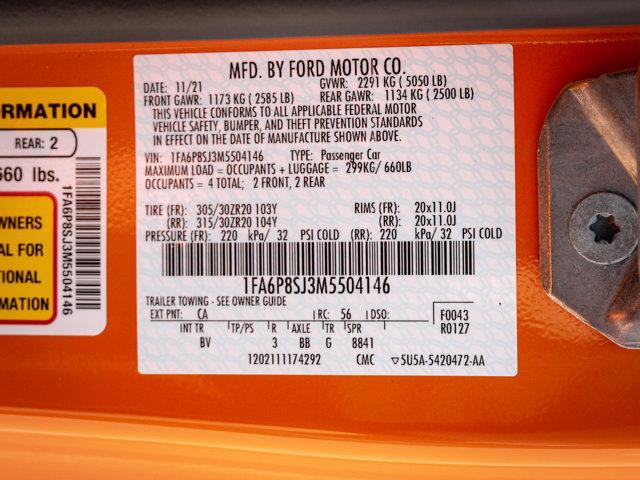 Photo of 2021 Twister Orange Tri-Coat Ford Shelby GT500