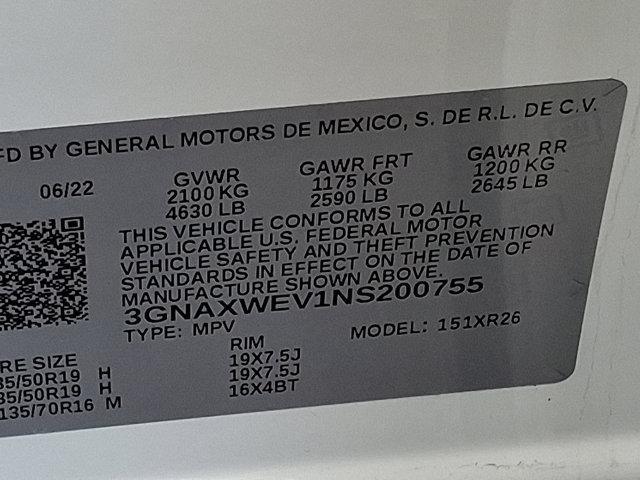 Photo of 2022 Summit White Chevrolet Equinox