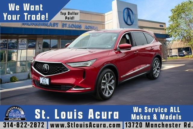 Photo of 2023 Performance Red Pearl Acura MDX