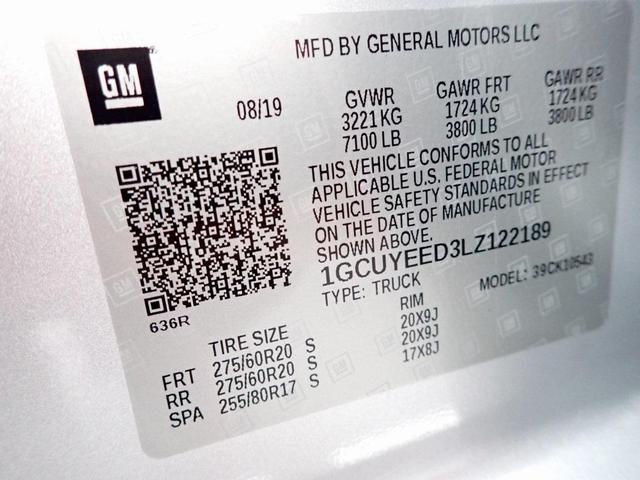 Photo of 2020 Silver Ice Metallic Chevrolet Silverado 1500
