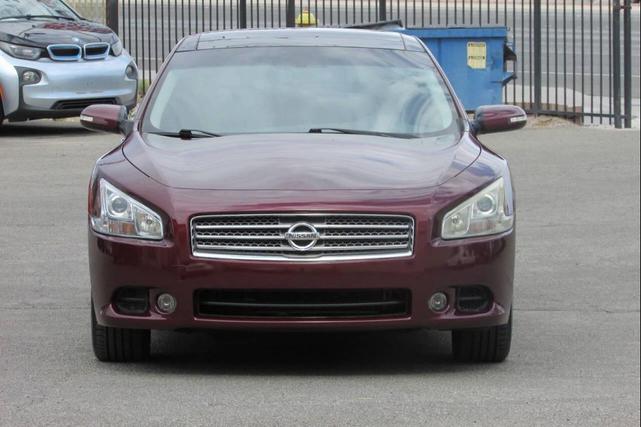 Photo of 2009 Burgundy Nissan Maxima