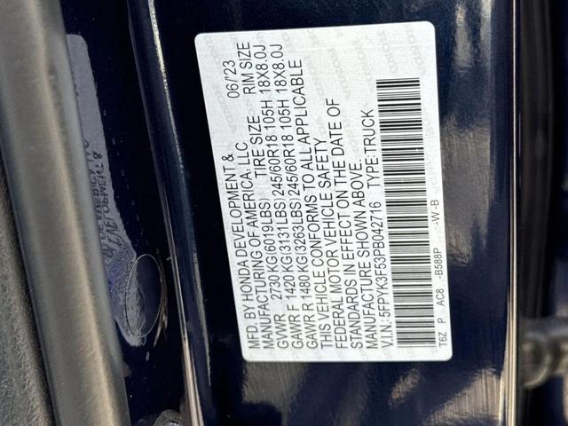 Photo of 2023 Obsidian Blue Pearl Honda Ridgeline