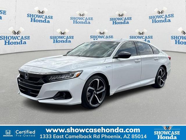 Photo of 2022 Platinum White Pearl Honda Accord Hybrid