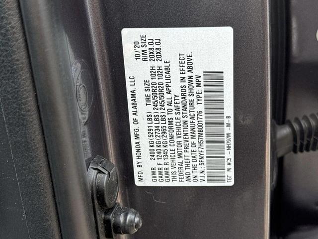 Photo of 2021 Modern Steel Metallic Honda Passport