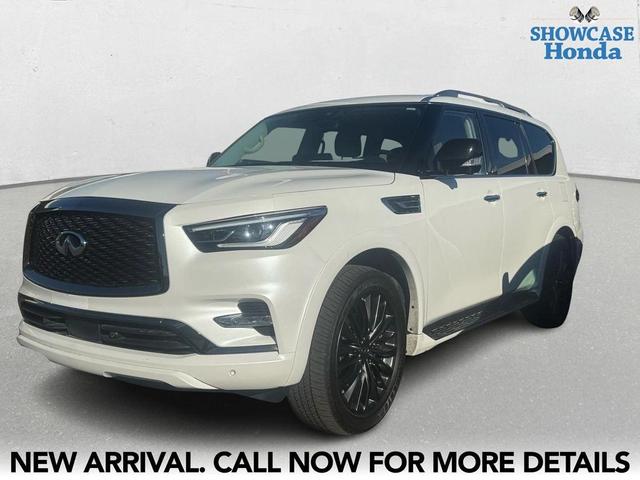 Photo of 2023 Moonstone White INFINITI QX80