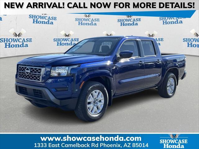 Photo of 2022 Deep Blue Pearl Nissan Frontier